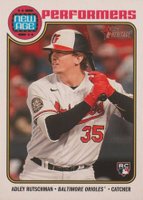 2023 Topps Heritage New Age Performers #NA3 Adley Rutschman Baseball Card