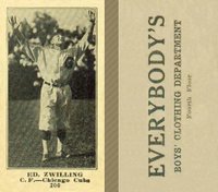 1916 Everybody's #200 Ed. Zwilling Baseball Card