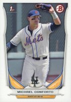 2014 Bowman Draft Picks #DP7 Michael Conforto Baseball Card