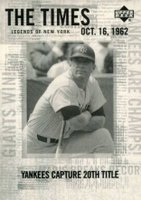 2001 Upper Deck Legends of NY #191 Mickey Mantle Baseball Card