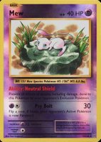 2016 Pokemon XY Evolutions #53 Mew-Reverse Foil TCG Card