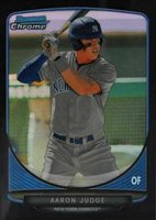 2013 Bowman Chrome Mini  #311 Aaron Judge Black Refractor Baseball Card