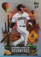 2022 Topps Home Field Advantage #HA28 Alek Thomas Update Baseball Card
