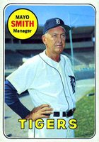 1969 Topps #40 Mayo Smith Baseball Card