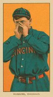 1909 White Borders Ghosts, Miscuts, Proofs, Blank Backs & Oddities #224 Miller Huggins Hands at Mouth Baseball Card