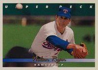 1993 Upper Deck #155 Nolan Ryan Gold Hologram Baseball Card