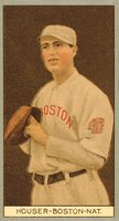 1912 Brown Backgrounds Broadleaf #84 Ben Houser Baseball Card