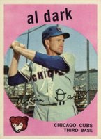 1959 Topps #502 Al Dark Baseball Card