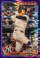 2024 Topps Chrome #150 Juan Soto Purple Sonar Refractor Baseball Card
