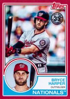 2018 Topps 1983 Topps Baseball #84 Bryce Harper Red Baseball Card