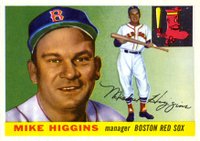 1955 Topps #150 Mike Higgins Baseball Card