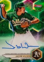 2023 Bowman's Best Best of 2023 Autographs #B23JWI Jacob Wilson Green Baseball Card