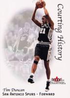 2000 Fleer Courting History #5 Tim Duncan Basketball Card