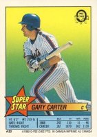 1989 O-Pee-Chee Stickers #55/216 Gary Carter/Joe Carter Baseball Card