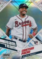 2021 Topps Stadium Club Chrome Beam Team #BTC22 Cristian Pache Baseball Card