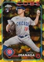 2024 Topps Chrome Sapphire #442 Shota Imanaga Gold Baseball Card