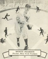 1937 O-Pee-Chee #131 Monte Pearson Baseball Card