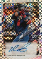 2021 Topps Chrome Update All-Star Game #NCR Nelson Cruz Autograph-X-Fractor Baseball Card