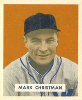 1949 Bowman #121 Mark Christman Baseball Card