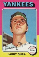 1975 Topps #557 Larry Gura Baseball Card