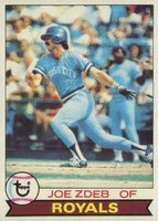 1979 Topps #389 Joe Zdeb Baseball Card