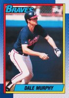 1990 Topps Tiffany #750 Dale Murphy Baseball Card