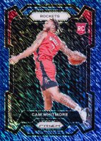 2023 Panini Prizm #129 Cam Whitmore Blue Shimmer Fotl Basketball Card