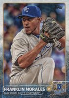 2015 Topps Update #US217 Franklin Morales Baseball Card