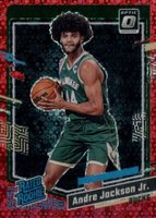 2023 Panini Donruss Optic #249 Andre Jackson Jr. Fast Break Red Basketball Card