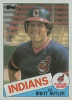 1985 Topps #637 Brett Butler Baseball Card