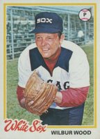 1978 Topps #726 Wilbur Wood Baseball Card