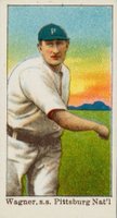 1909 Dockman & Sons # Honus Wagner Throwing Baseball Card