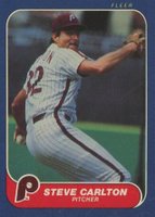 1986 Fleer #435 Steve Carlton Baseball Card