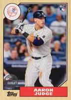 2017 Topps 1987 Topps #87-177 Aaron Judge Baseball Card
