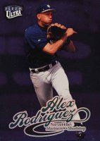 1999 Ultra #173P Alex Rodriguez Masterpiece 1/1 Baseball Card
