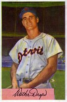 1954 Bowman #7 Walter Dropo Baseball Card