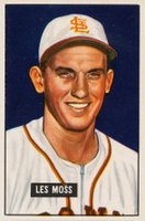 1951 Bowman #210 Les Moss Baseball Card