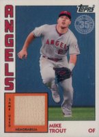 2019 Topps 1984 Topps Baseball Relics #MT Mike Trout Baseball Card