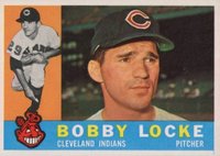 1960 Topps #44 Bobby Locke Baseball Card