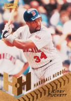 1996 Pinnacle #268 Kirby Puckett Baseball Card