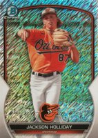 2023 Bowman Chrome Prospects #BCP227 Jackson Holliday Shimmer Baseball Card