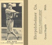 1916 Herpolsheimer Co. #145 Bob Roth Baseball Card