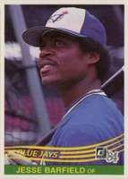 1984 Donruss #193 Jesse Barfield Baseball Card
