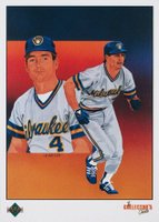 1989 Upper Deck #673 Paul Molitor Brewers Checklist Baseball Card
