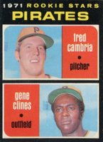 1971 O-Pee-Chee #27 Pirates Rookie Pirates in Yellow Baseball Card