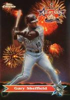 1997 Topps Chrome All-Stars #AS16 Gary Sheffield Refractor Baseball Card