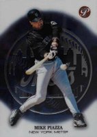 2002 Topps Pristine #60 Mike Piazza Baseball Card