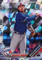 2019 Bowman Prospects Chrome #111 Bo Bichette Atomic Refractor Baseball Card
