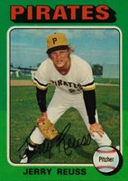 1975 Topps #124 Jerry Reuss Baseball Card