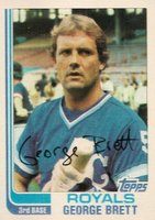 1982 Topps #200 George Brett Baseball Card